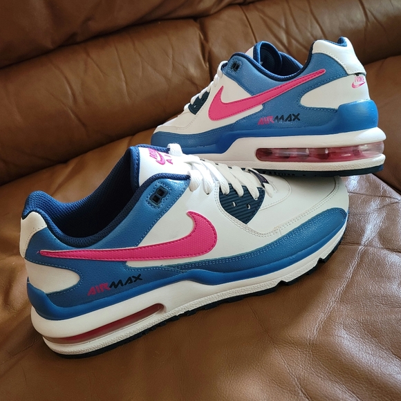 Nike Shoes - (Like New) Women's Nike Air Max Wright LTD White Blue Pink SIZE 8.5 WOMEN or 7Y